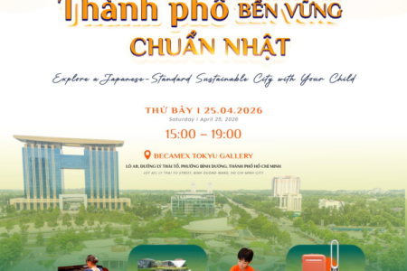 MIDORI PARK THE NEST – SỰ KIỆN “CÙNG CON KHÁM PHÁ THÀNH PHỐ BỀN VỮNG CHUẨN NHẬT”​